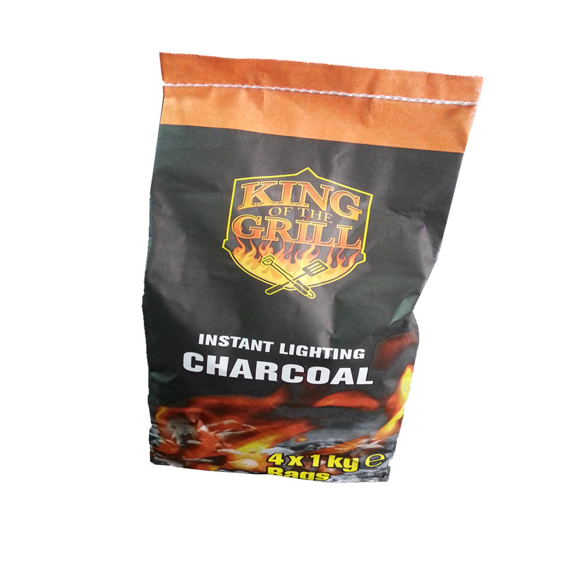 Instant Pillow Shape BBQ Charcoal Briquette