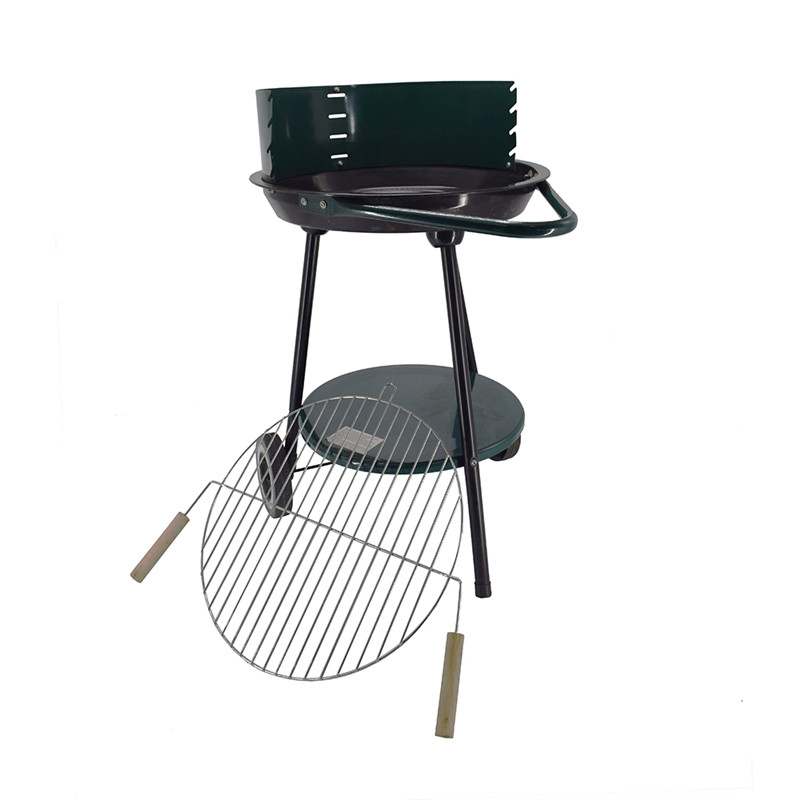 Vogn enkel rundkul bbq grill